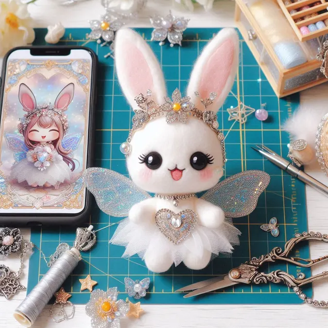 Crafting Diamond Fairy Bunny Merchandise