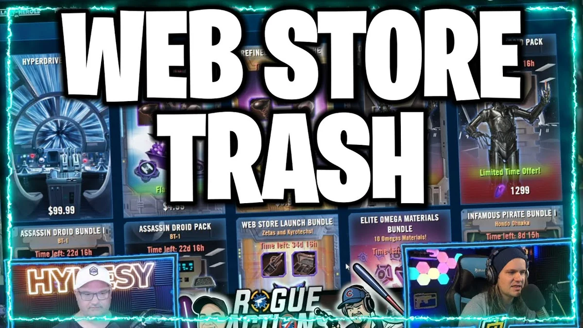 DISCOVER THE MAGIC OF THE SWGOH WEB STORE!